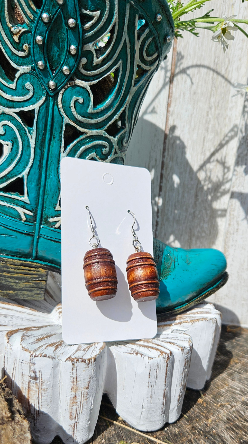 Barrel earrings