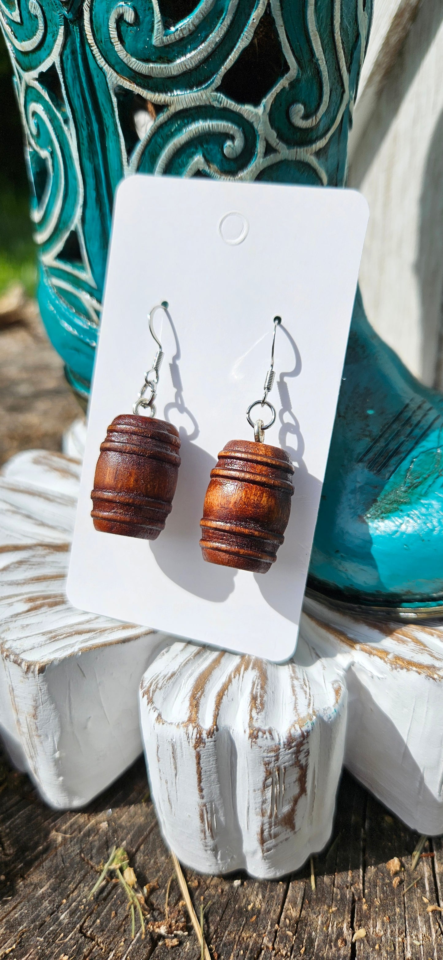 Barrel earrings