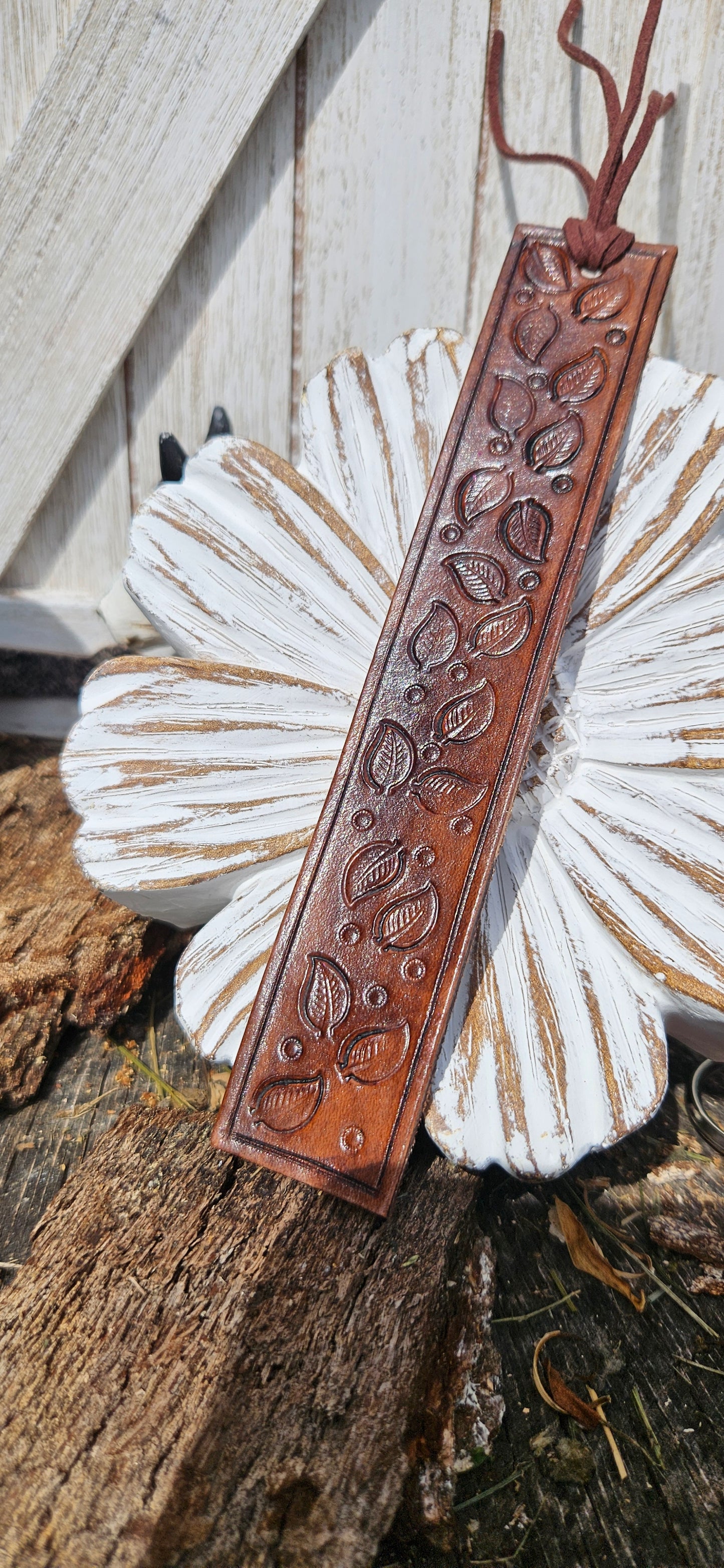 Leather Bookmark
