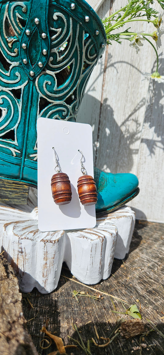 Barrel earrings
