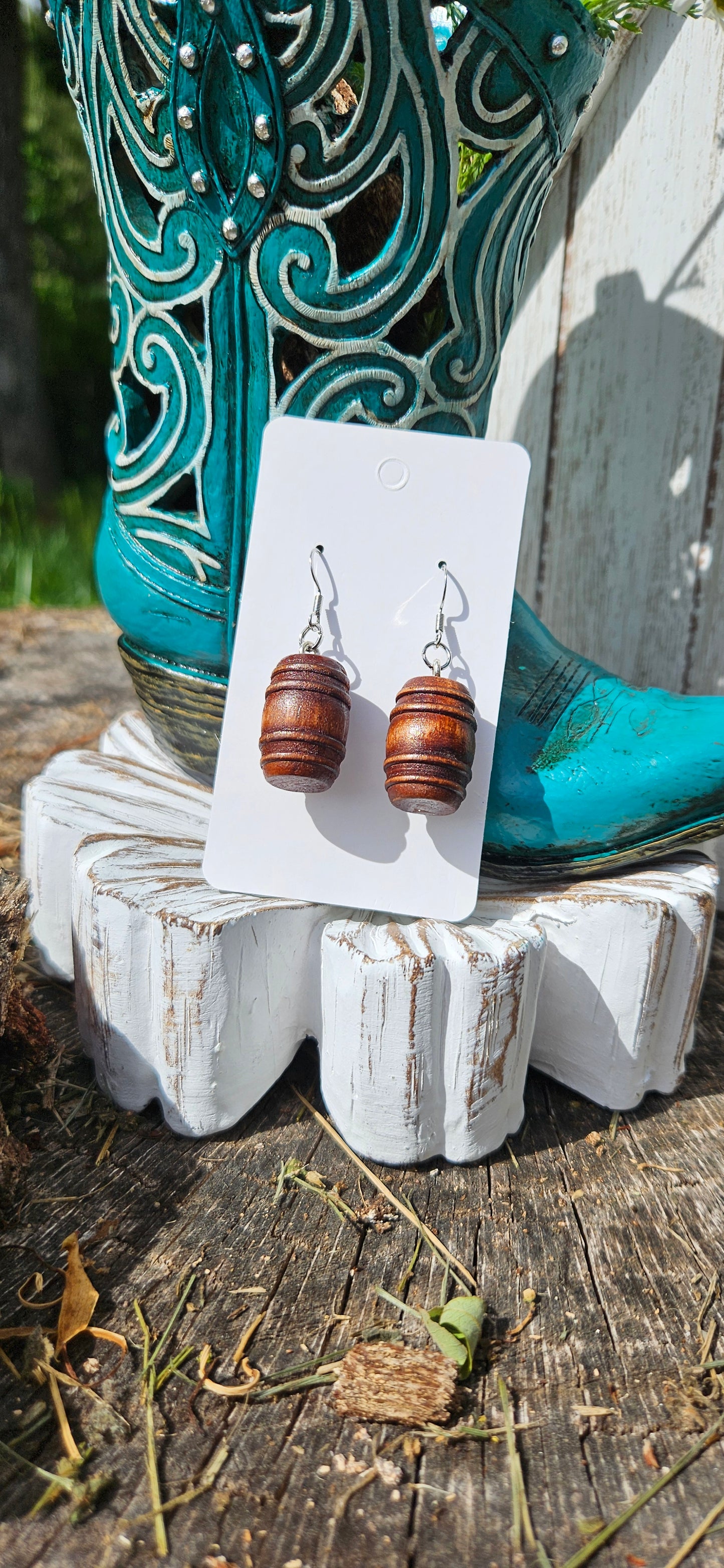 Barrel earrings